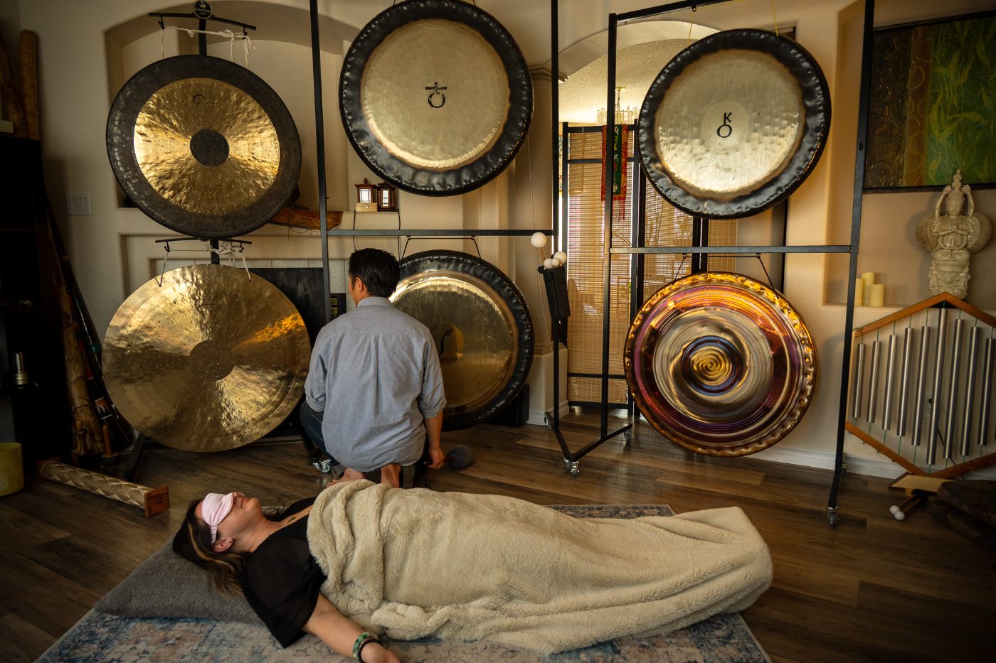 Deep Resonance: Planetary Gong Immersion — gong bath in Edmonton